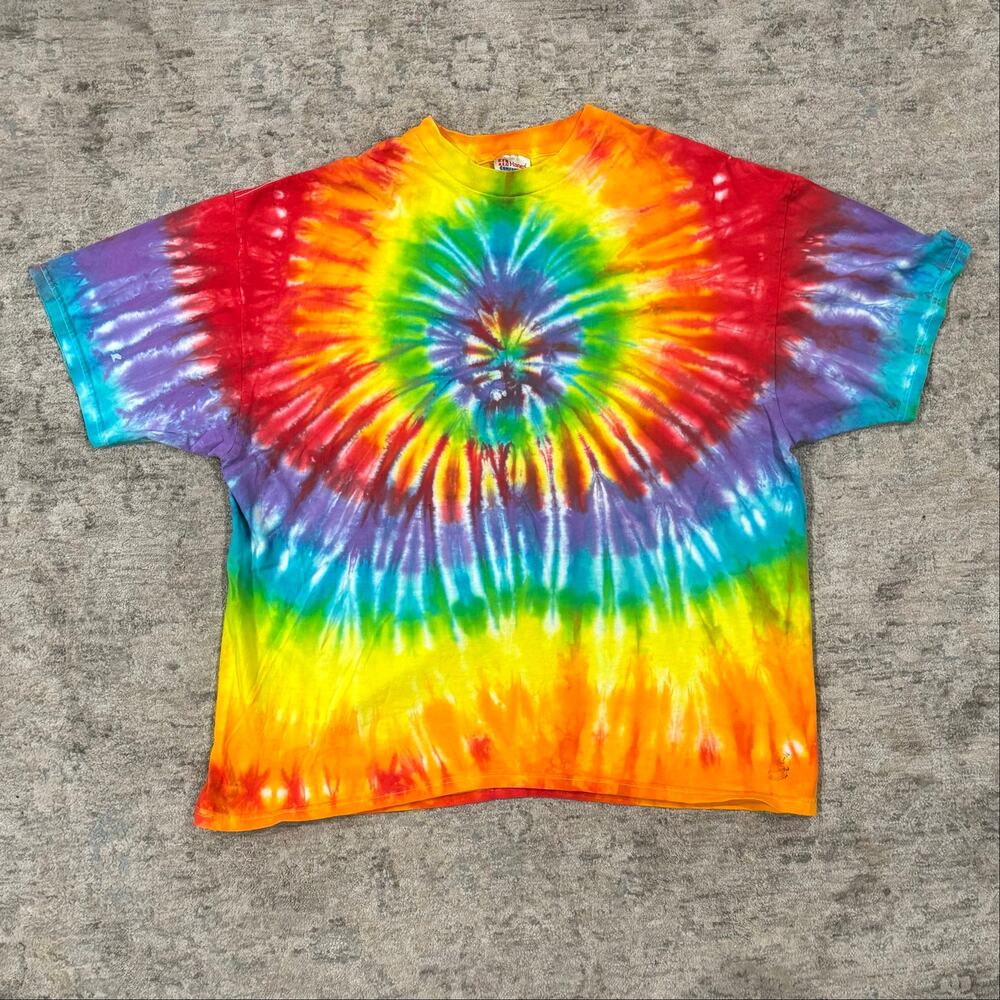 Vintage Hanes Tie Dye Shirt Size XXL